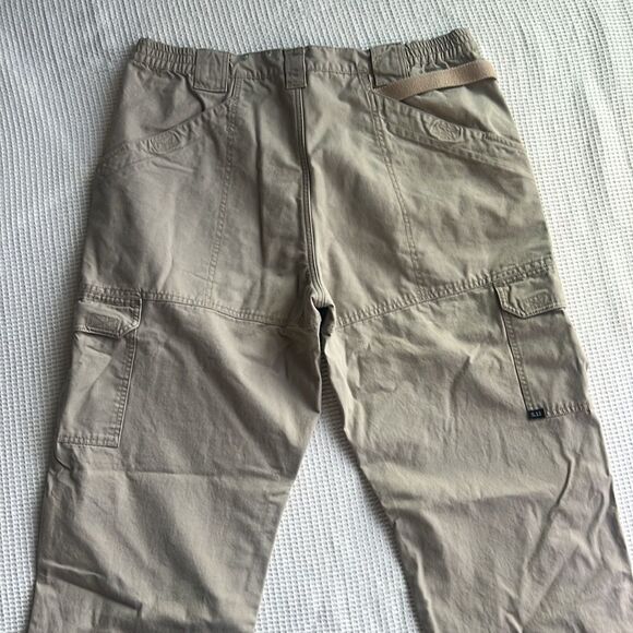 5.11Tactical 100% Cotton CANVAS Khaki Cargo Utility Men's Pants sz 38 X 31 - Picture 12 of 16